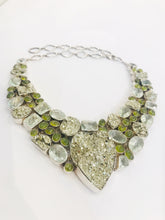 Load image into Gallery viewer, Beautiful pyrite necklace. Second version.