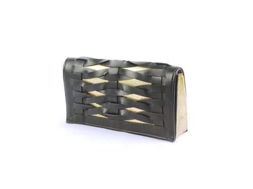 Clutch Black and Gold