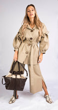Load image into Gallery viewer, Beige Trench Coat.