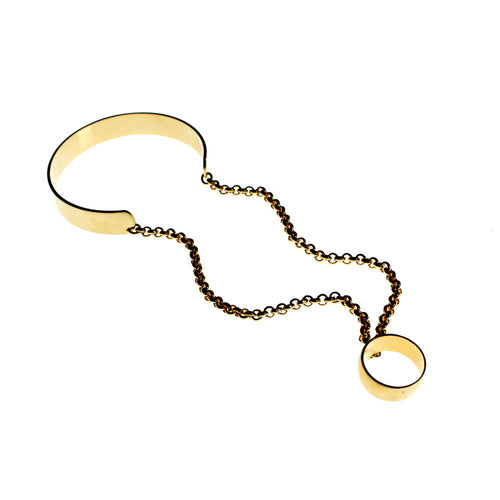 Beautifu Gold Hoop & Ring