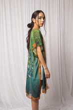 Load image into Gallery viewer, Green Mandala Kimono
