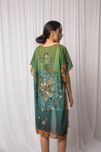 Load image into Gallery viewer, Green Mandala Kimono