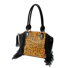 Load image into Gallery viewer, Leopard Print Shoulder Bag