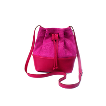 Load image into Gallery viewer, Pink Bucket Hand Bag