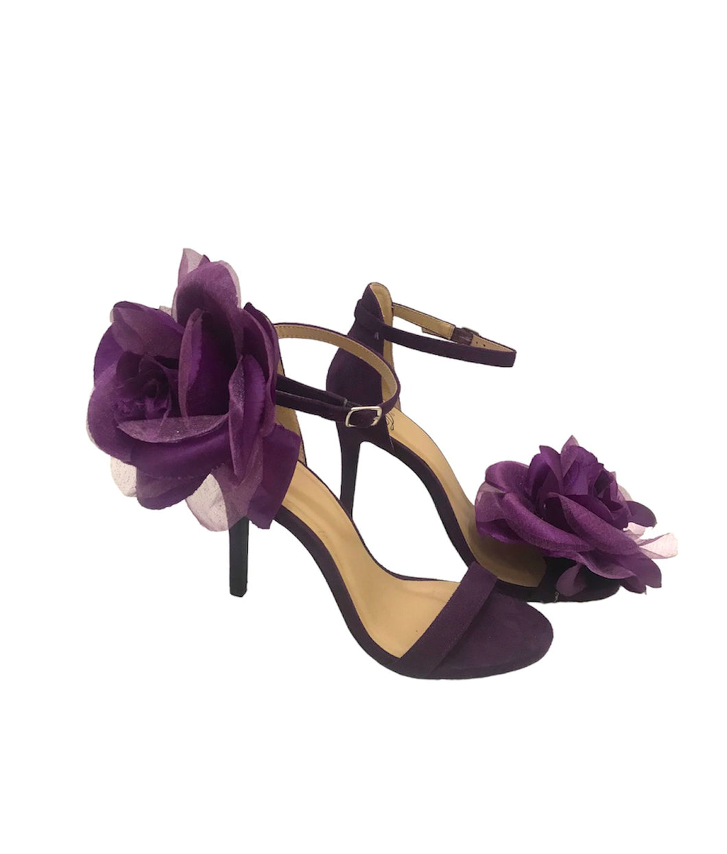 Purple flowers Sandals