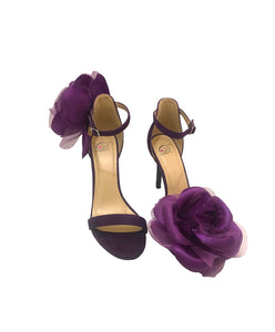Purple flowers Sandals